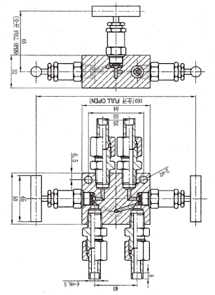 Liquid Level Gauge Main Valve