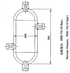 High-pressure container