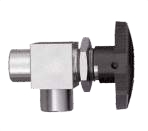 Two-way angle-type female valve