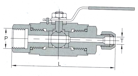 Air-supply round-type ball valve (Formal QG.AY1)