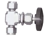Straight Needle Valve with Ferrule