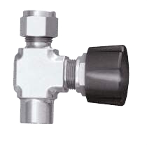Female Straight Needle Valve with Ferrule