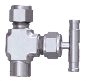 Female Straight Needle Valve with Ferrule