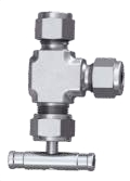 Angle Needle Valve with Ferrule