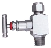 Male Straight Needle Valve with Ferrule