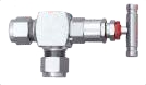 Angle-type Needle Valve with Ferrule