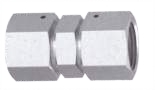 Straight Connector with Travelling Nut